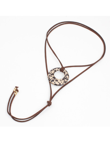 Collar de Gamuza New Animal