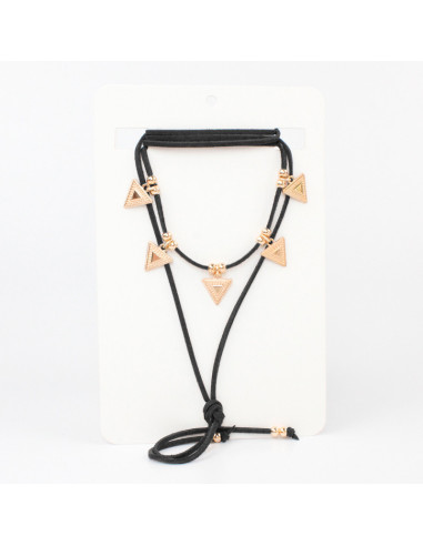 Collar de Gamuza Golden Arrow