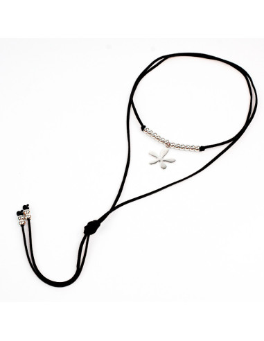 Collar de Gamuza Tiny Flower