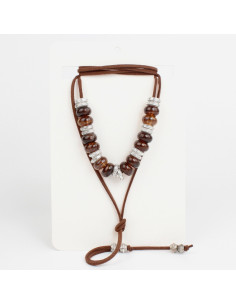 Collar de Gamuza Boho Textured