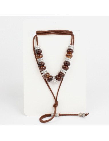 Collar de Gamuza Boho Textured