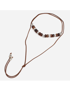 Collar de Gamuza Boho Textured