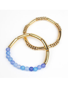 Set de Pulseras Golden New