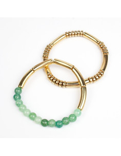 Set de Pulseras Golden New