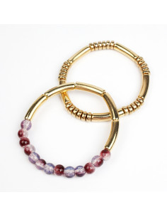 Set de Pulseras Golden New