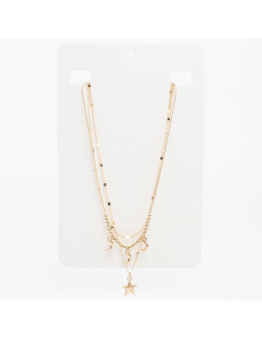 Collar de Cadenas Gold Leyer