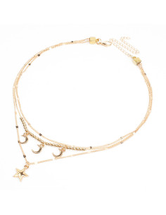 Collar de Cadenas Gold Leyer