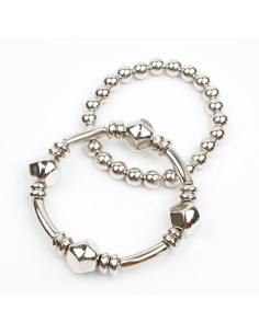 Set de Pulseras Slver Organics