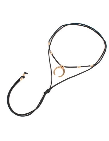 Collar de Gamuza Golden Moon
