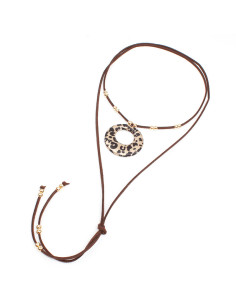 Collar de Gamuza Print Season