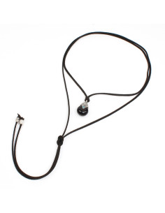 Collar de Gamuza Black Stone