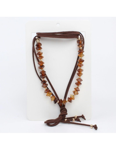 Collar Combinado Caramel