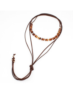 Collar Combinado Caramel