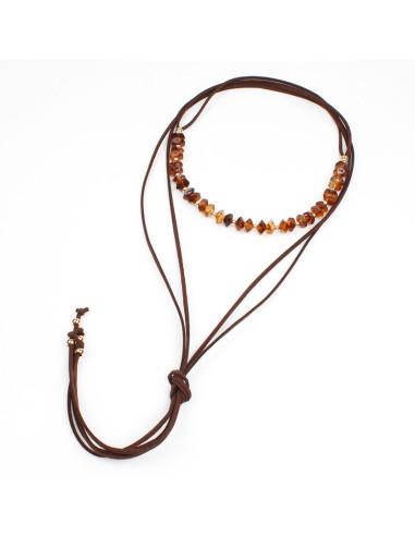 Collar Combinado Caramel