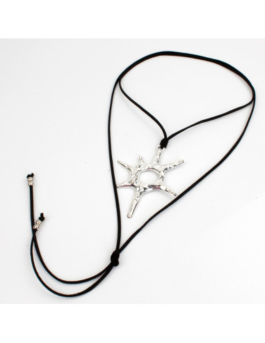 Collar de Gamuza - Rare Sun Silver