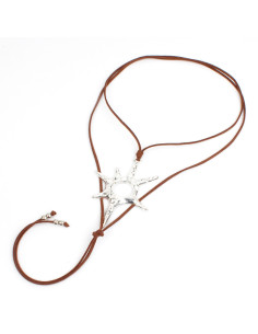 Collar de Gamuza - Rare Sun Silver