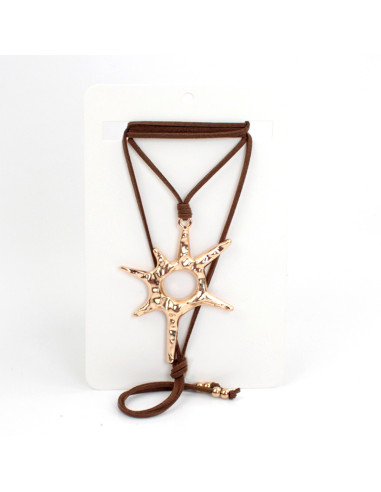 Collar de Gamuza - Rare Sun Gold