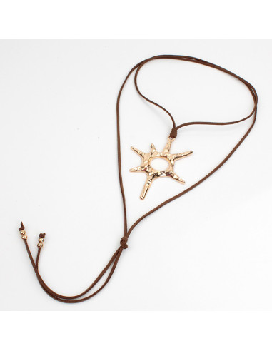 Collar de Gamuza - Rare Sun Gold