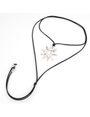 Collar New Silver Sun | Venta mayorista – Infinita
