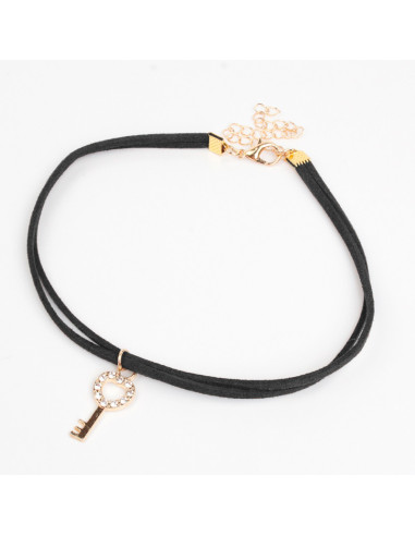 Choker de Gamuzas Gold Key