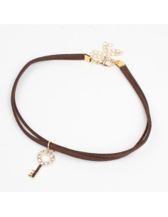 Choker de Gamuzas Gold Key