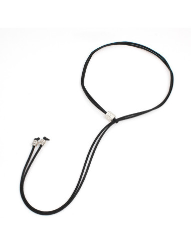 Collar Corbatero de Gamuza Tie Boho