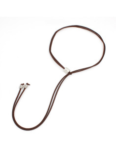 Collar Corbatero de Gamuza Tie Boho
