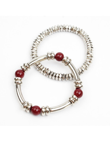 Set de Pulseras New Silvers