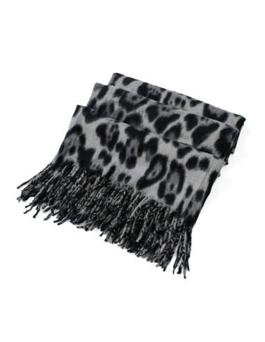 Mantón Square Savage Print