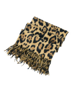 Mantón Square Savage Print