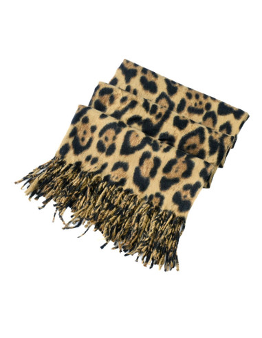 Mantón Square Savage Print