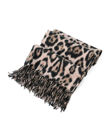 Mantón Square Savage Print