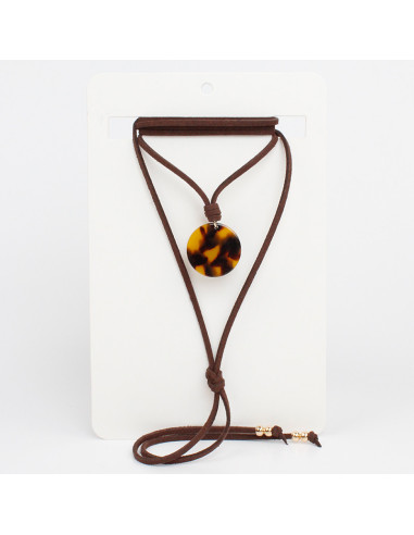 Collar de Gamuza Print Trendy