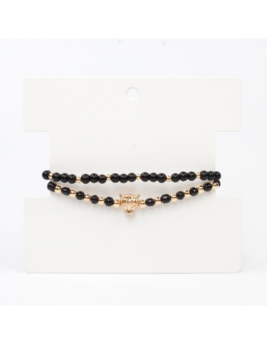 Set de Pulseras Golden Panther
