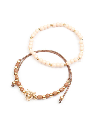 Set de Pulseras Golden Panther