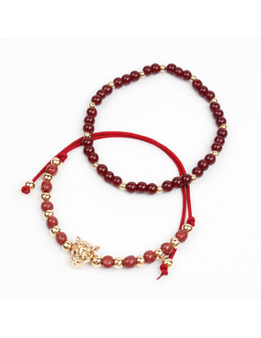 Set de Pulseras Golden Panther