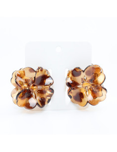 Broche Set x2 Flower Print