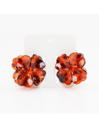 Broche Set x2 Flower Print