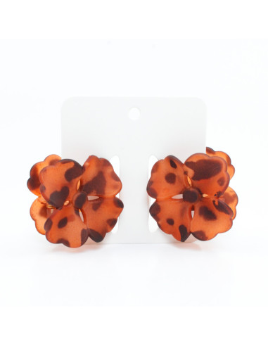 Broche Set x2 Flower Print Mate