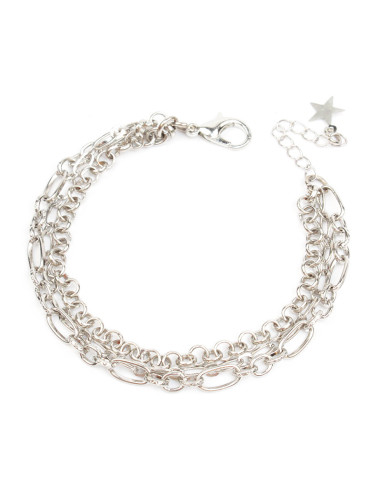 Pulsera Silver Unique Links