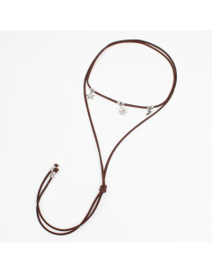 Collar de Gamuza Star Charms