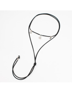 Collar de Gamuza Star Charms