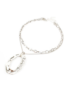 Collar de Cadena Silver Liquid