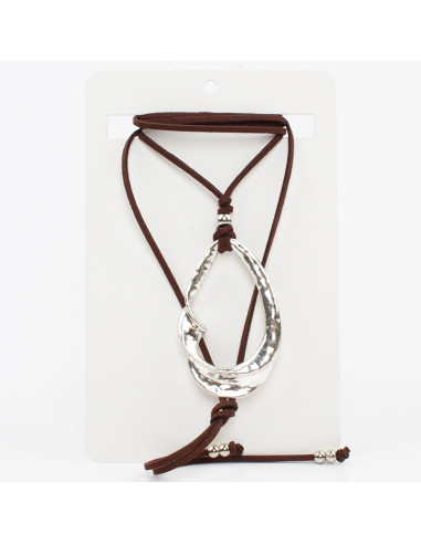 Collar de Gamuza Free Form