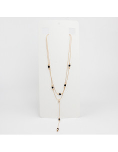 Collar Corbatero Colored Beads