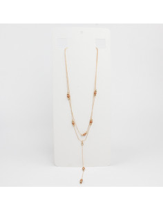 Collar Corbatero Colored Beads