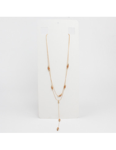 Collar Corbatero Colored Beads