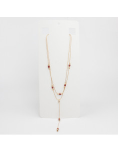 Collar Corbatero Colored Beads