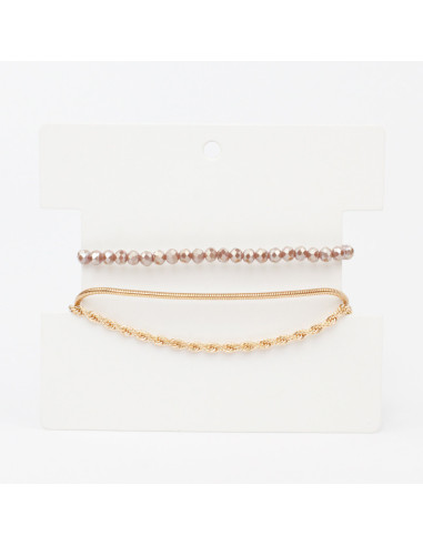 Set de Pulseras Crystal Glow
