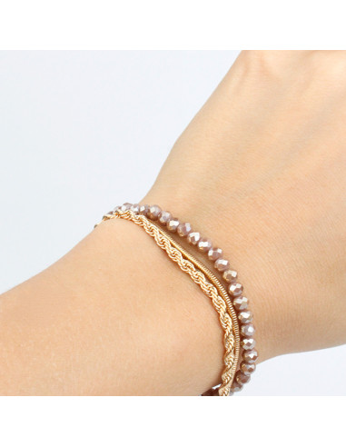 Set de Pulseras Crystal Glow